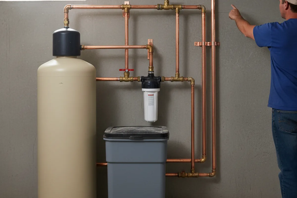 Whole-house water treatment system installed in Cobb